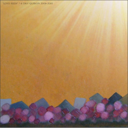 Damien Rohrbach Viadas
'Love seeds 10' 
�leo sobre madera comprimida