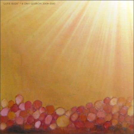 Damien Rohrbach Viadas
'Love seeds 11' 
�leo sobre madera comprimida