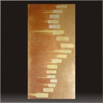 Damien Rohrbach Viadas
'Paso 18, Sciencia met�lica' 
T�cnica mixta sobre bastidor