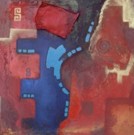 Damien Rohrbach Viadas
'Joya Maya' 
T�cnica mixta sobre tela