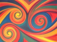 Damien Rohrbach Viadas
'Volutes' 
T�cnica mixta sobre tela