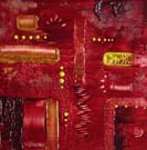 Damien Rohrbach Viadas
'Calor descansado 20x20 cm' 
Mixta sobre cobre