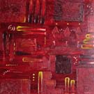 Damien Rohrbach Viadas
'Calor descansado 40x40 cm' 
Mixta sobre cobre