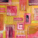 Damien Rohrbach Viadas
'Colorales 30x30 cm' 
Mixta sobre cobre