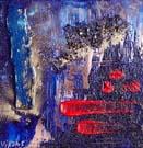 Damien Rohrbach Viadas
'Sweet caresses 20x20 cm' 
Mixta sobre cobre