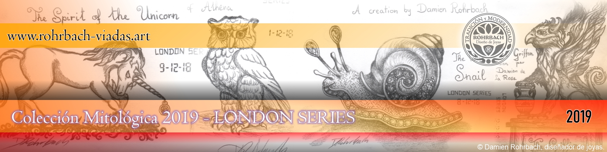 Mythologic Jewelry Collection 2019 ROHRBACH ® Maestro joyero diseñador de joyas