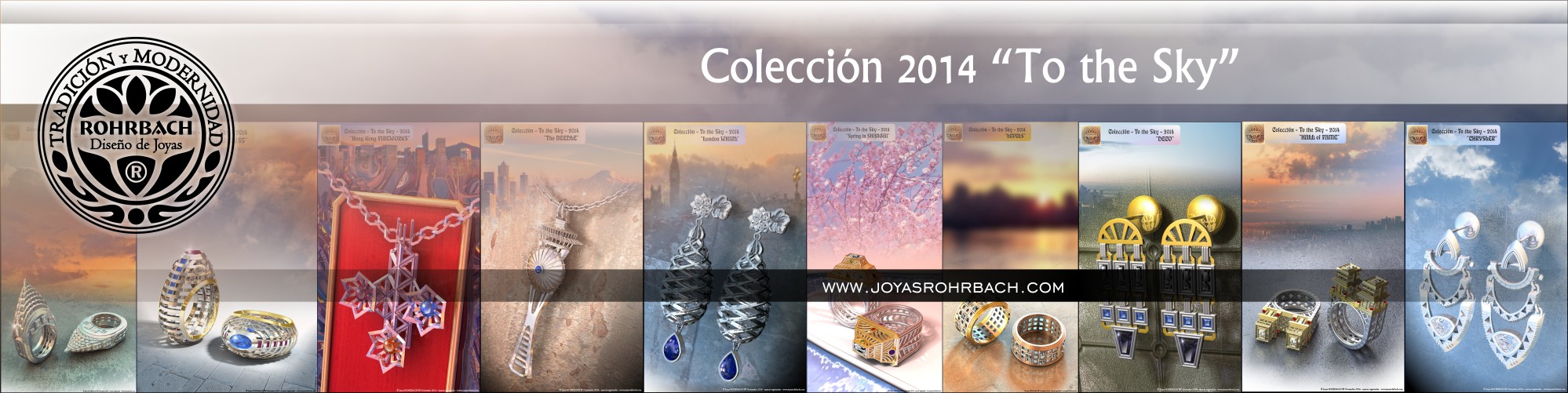 To the Sky Jewelry Design 2014 ROHRBACH ® Jewelry Design
