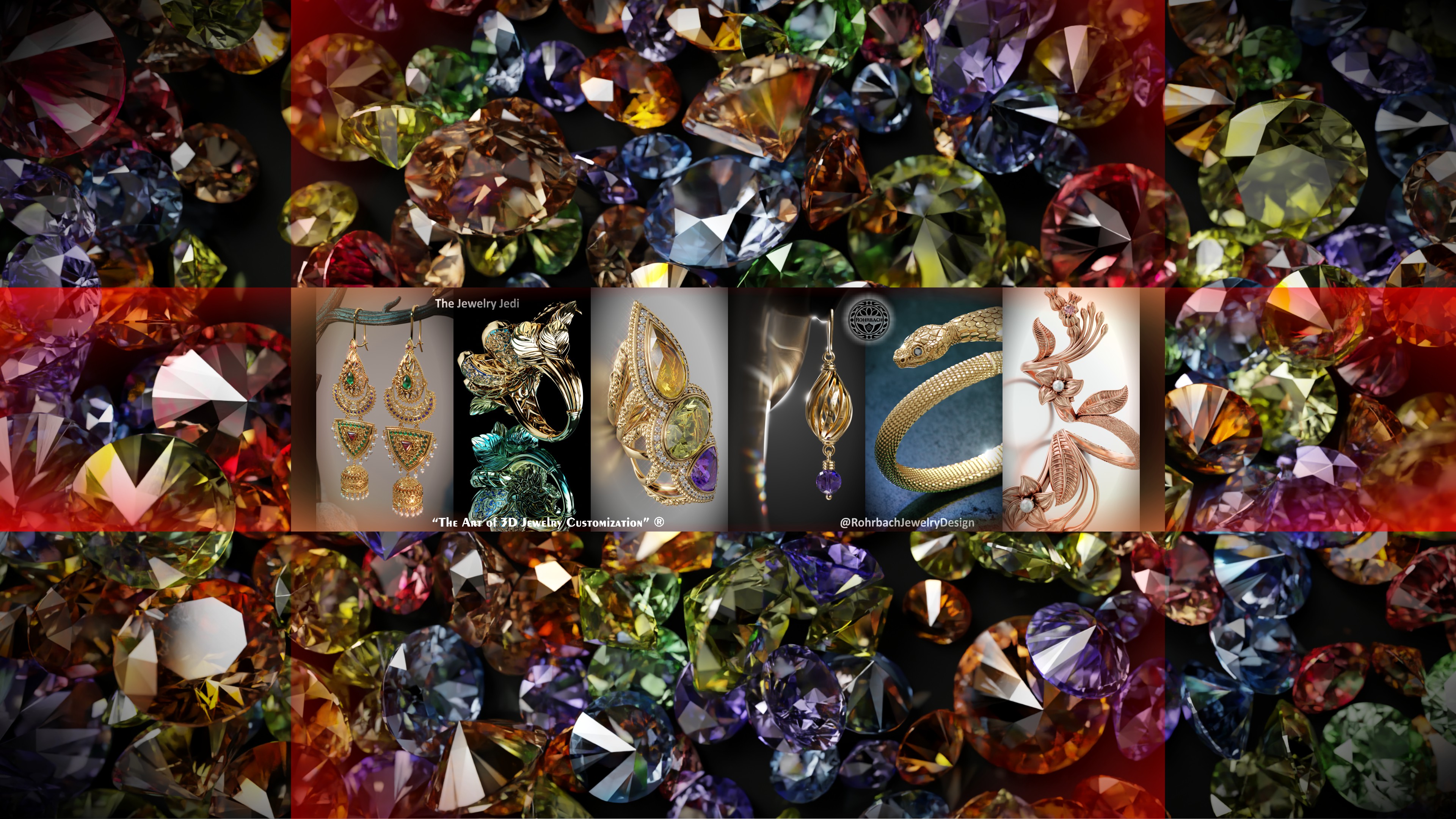 Rohrbach ® 3D Jewelry Design tutorials animations rendering